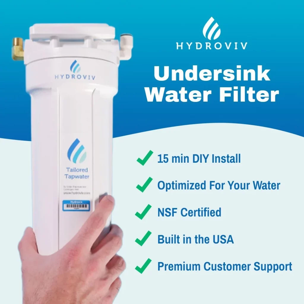 HydroViv Undersink Water Filter for Lead