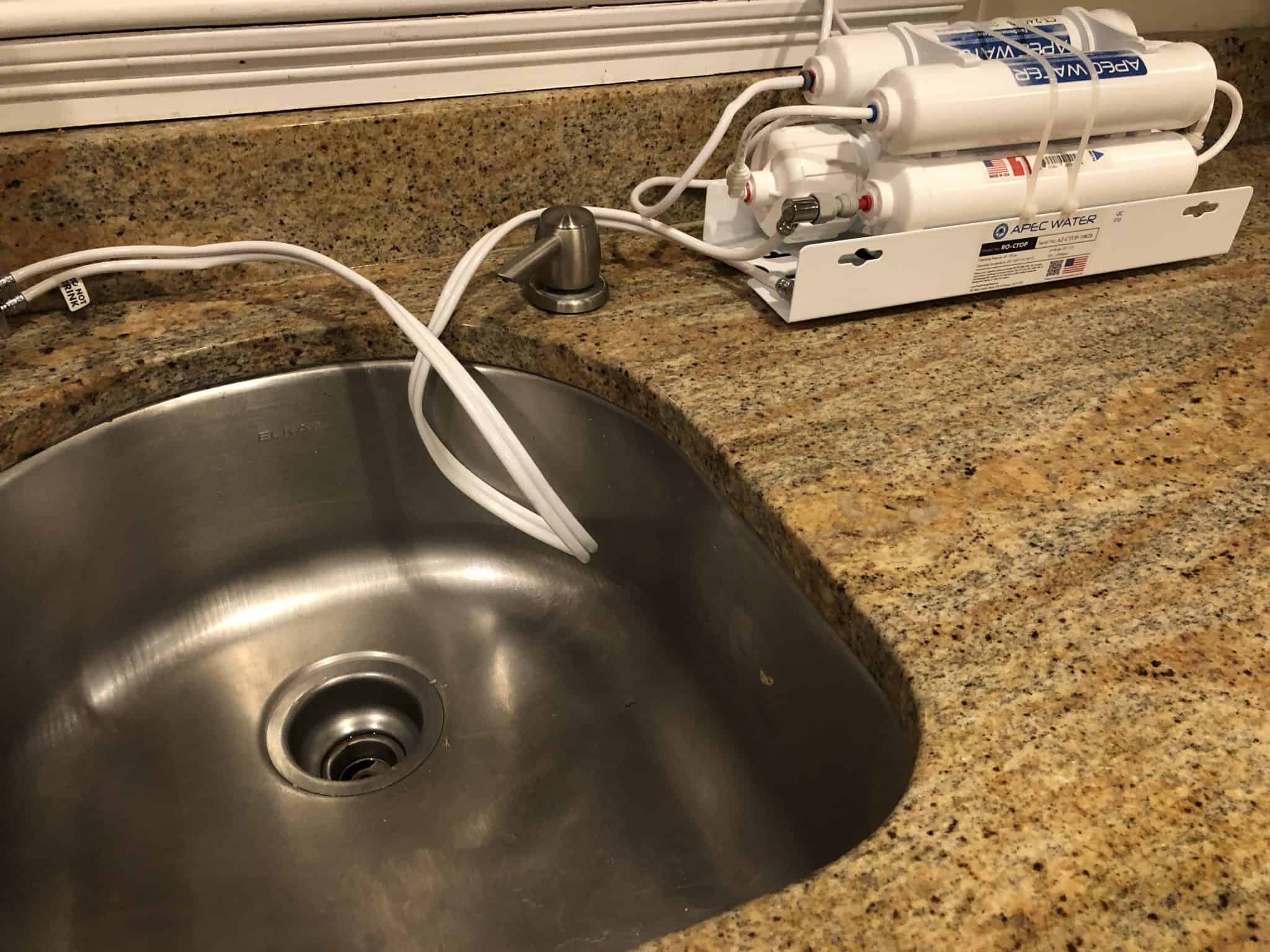 APEC Water Countertop Reverse Osmosis Water Filtration System ROCTOP