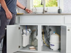 reverse osmosis filter under sink