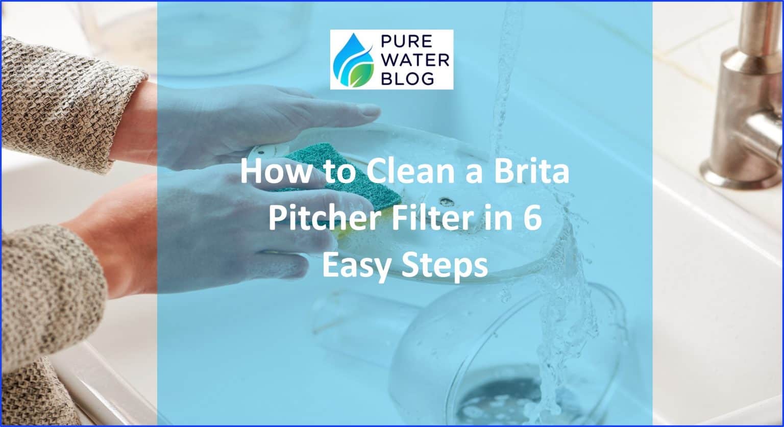 How to Clean a Brita Pitcher Filter 6 Easy Cleaning Steps Water