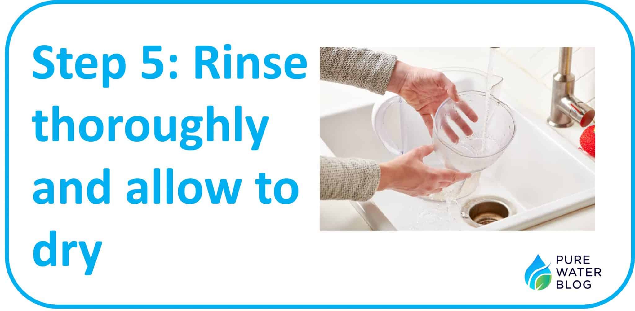 How to Clean a Brita Pitcher Filter 6 Easy Cleaning Steps Water