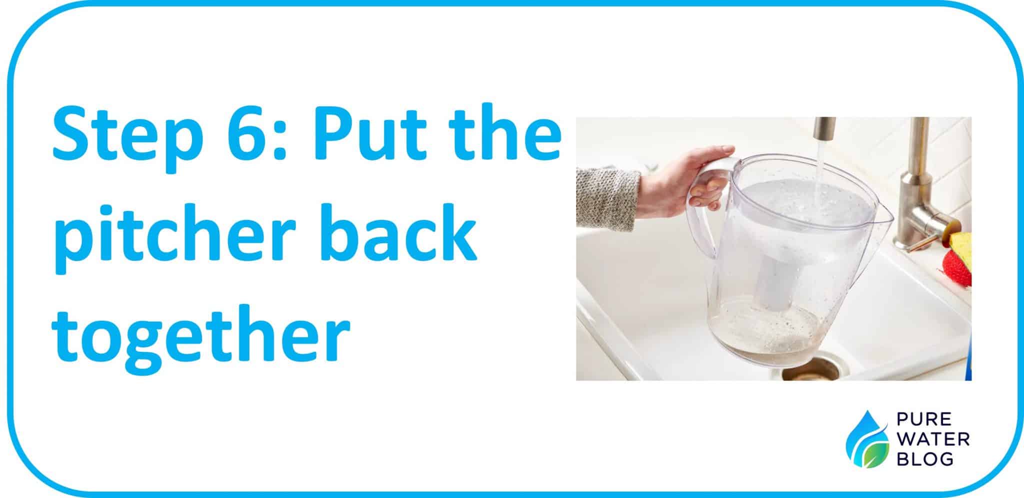 How to Clean a Brita Pitcher Filter 6 Easy Cleaning Steps Water