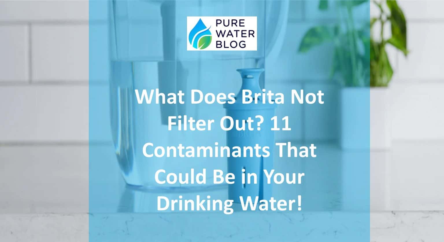 What Does Brita Not Filter Out? 11 Contaminants That Could Be in Your
