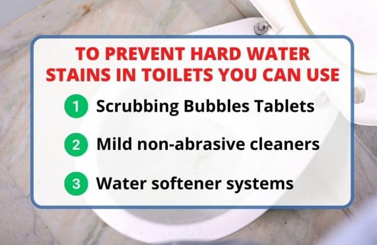 How to Prevent Hard Water Stains in the Toilet 3 Hacks